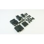 Ricambi Sworkz S35-3-4/S35-3-4E/S35GT SW2503221BK SWORKz S35-2E Plastic Radio Box/Battery Case Set