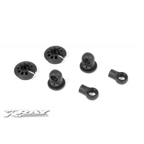 Ricambi X-Ray T3 / T4 308333 Xray T4 SET PARTI AMM NYLON