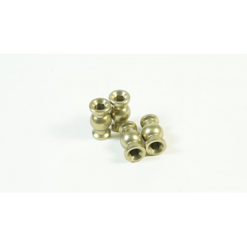 Ricambi Sworkz S35-3-4/S35-3-4E/S35GT SW330777 SWORKz Aluminum Steering Linkage 7mm Ball Stud(4pc)