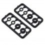 Ricambi X-Ray XB8 - XB9 358019 XRAY XB9 SET SPESSORI DERLIN V2 (2)