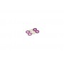 Rasamenti e Rondelle 69451 Hiro-Seiko set spessori 3mm (0,5t/0.75t/1.0t) Purple 6 pz