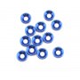Rasamenti e Rondelle FastRace rondelle svasate 4 mm. anodizzate blu (10 pz.)