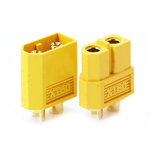 Connettori - Guaine - Cavi FR-XT60 Nylon XT60 Connectors Male/Female (1 pairs) GENUINE