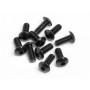 Viti Acciaio FR-TT312 Fastrace Viti a brugola testa Tonda 3 x 12 mm (10)