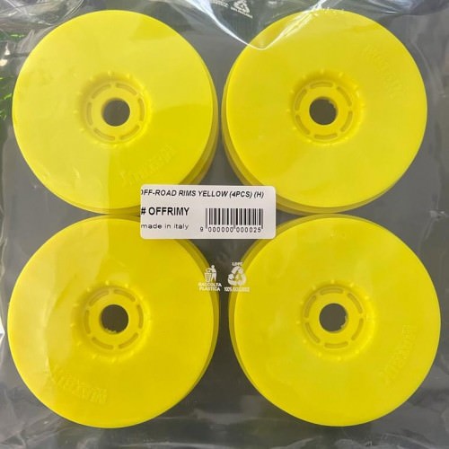 Cerchi e Accessori OFFRIMY Matrix Tires Cerchio giallo Buggy 1/8 Off road (4 pz)