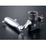 Motori Nitro Motore OS Speed R21 EURO 2 COMBO KIT Edition Con Scarico TR01 efra 2098 e collettore MR02