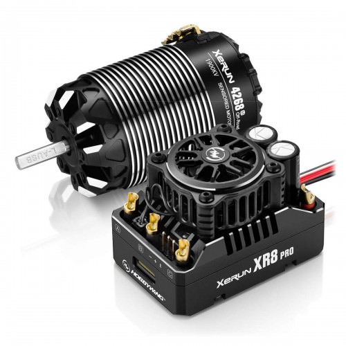 ESC Elettrici 1/8 HW38020432 Hobbywing Xerun XR8 Pro G3 Combo with 4268SD 1900kV G3 Motor Off-Road