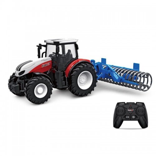 Mezzi da LAVORO CH6636 TRATTORE RC 1/24 CON ASSOLCATORE A DISCO HuiNa Toys