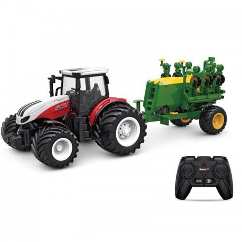 Mezzi da LAVORO CH6646K Trattore RC 1/24 con spargi semi HuiNa Toys