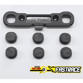 Ricambi Sworkz S35-3-4/S35-3-4E/S35GT FR2151SW FastRace Ergal 7075 Rear-Front Suspension Arm Mount with insert Sworkz S35-3 S...