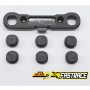 Ricambi Sworkz S35-3-4/S35-3-4E/S35GT FR2151SW FastRace Ergal 7075 Rear-Front Suspension Arm Mount with insert Sworkz S35-3 S...