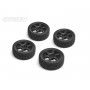 NHA485 CARTEN gomme Rally 1/10 incollate su cerchio Nero (4)