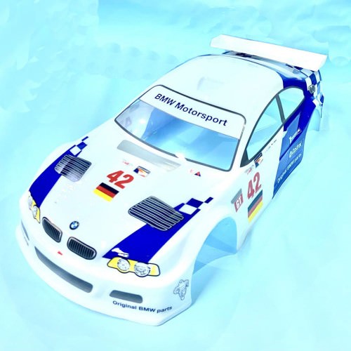 HT203 RPM Carrozzeria Body colorata con alettone 200mm 1/10 On Road MBW M3