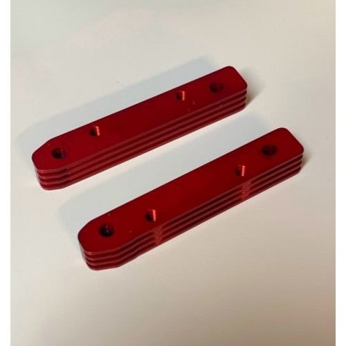 Ricambi Sworkz S35-3-4/S35-3-4E/S35GT FR6046SWR FastRace Quick Change Engine Mount Only for SWORKZ S35 (Red)