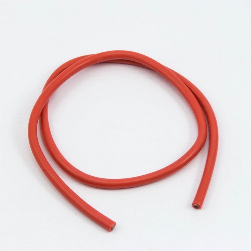 UR46209 12AWG CAVO IN SILICONE ROSSO (50CM)