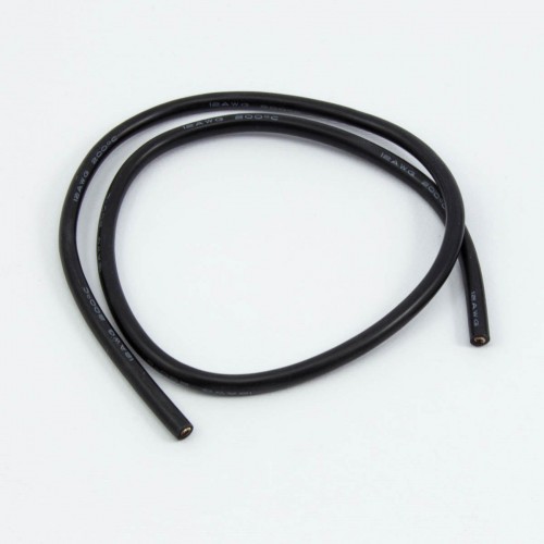UR46210 12AWG CAVO IN SILICONE NERO (50CM)